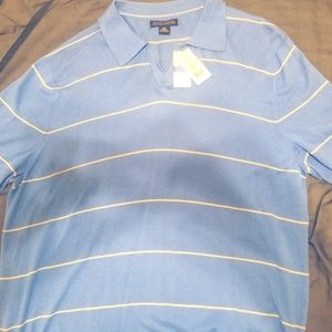 Banana Republic Buttonless Polo Roundtree